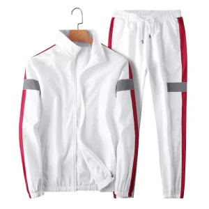 Casual Mens Bottoms Tracksuit Sets 2Pcs Sweatshirt Pants Sports Set Jogging Suit